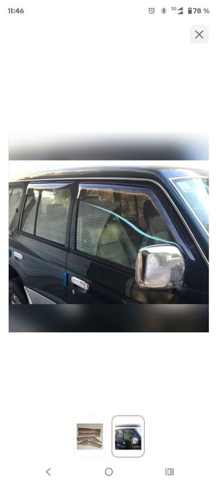 Продам дефлекторы на Паджеро 2