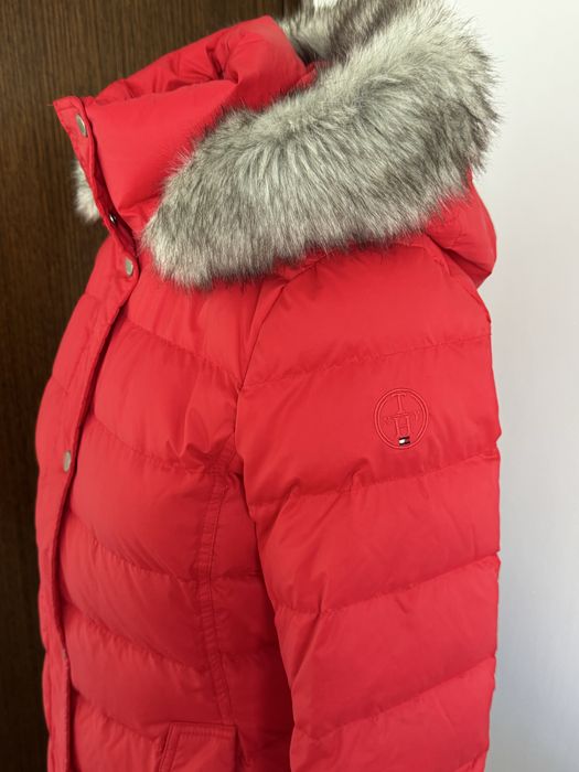 Geaca Tommy Hilfiger puf si pene marime S