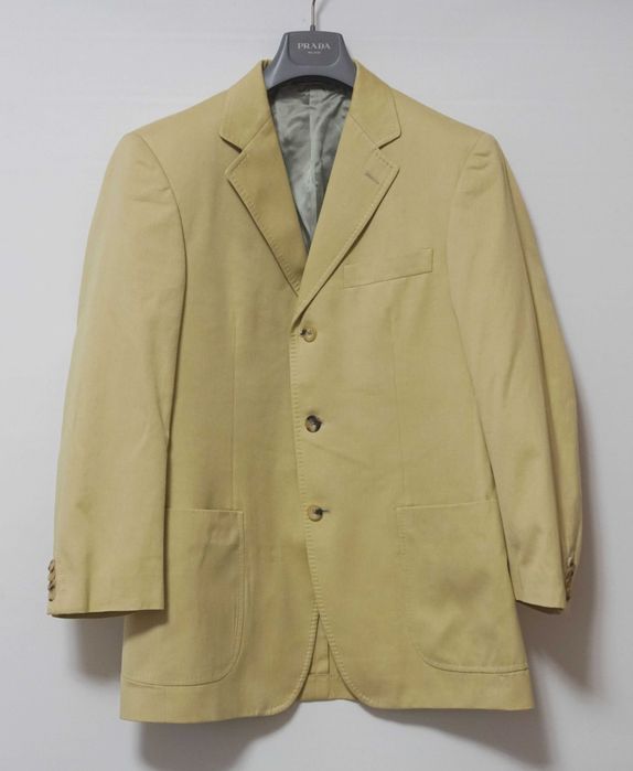Costum Lardini bumbac si casmir tesatura Ermenegildo Zegna marimea 50