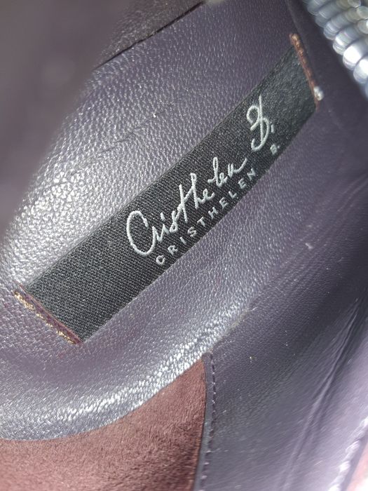 Cizme de piele întoarsă Cristhelen B. Musette