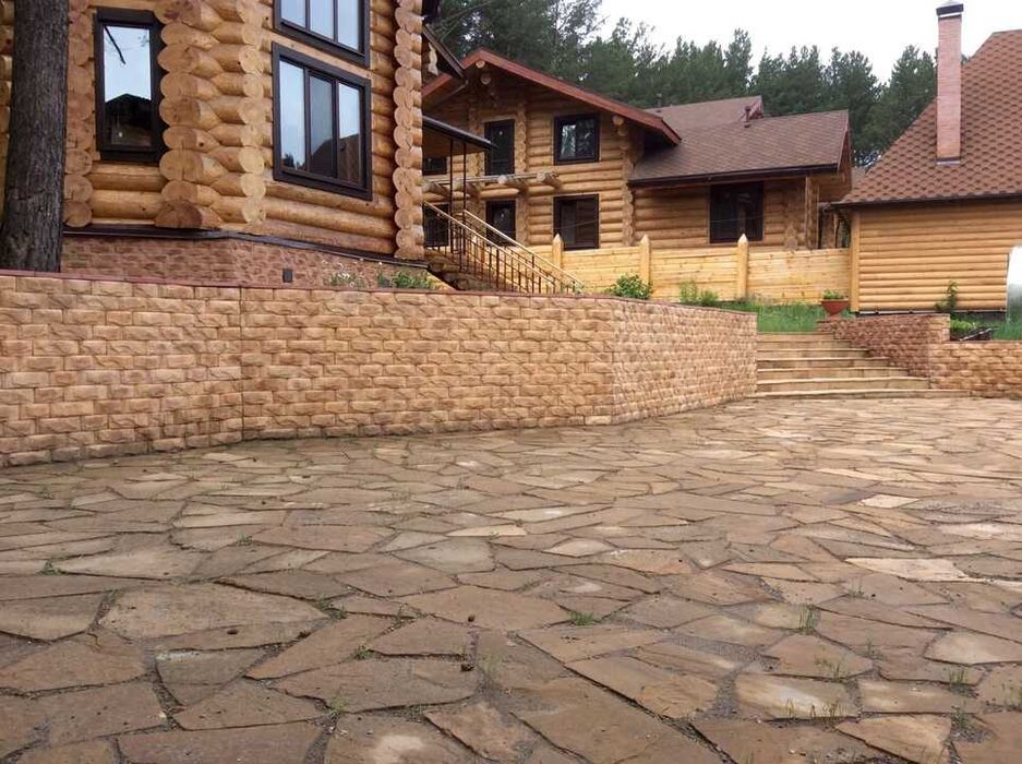 Плитняк для беседок и зон отдыха