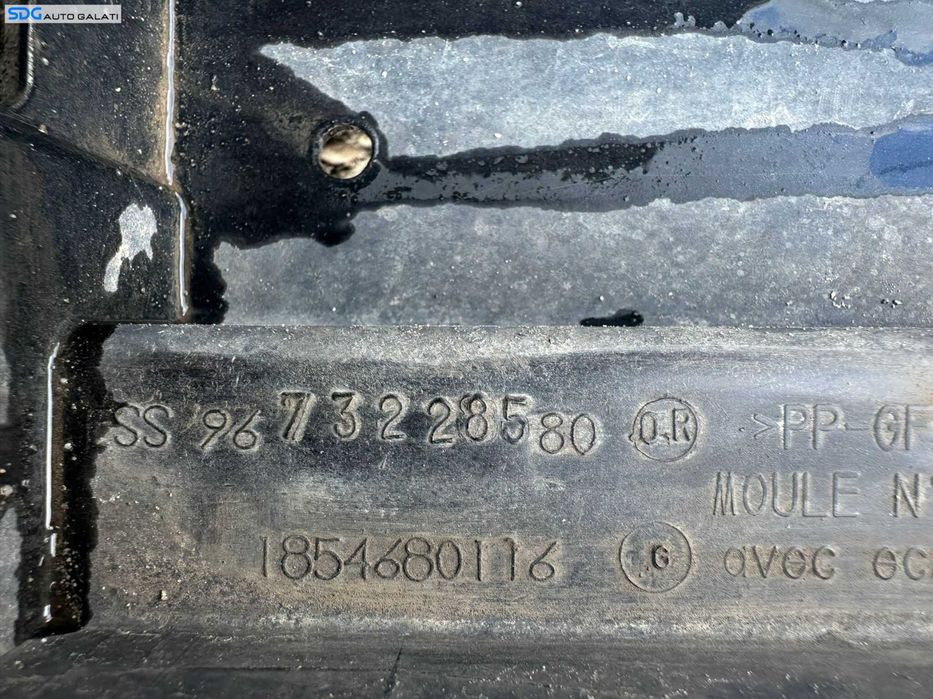 Trager Tragher Panou Frontal Calandru Suport Radiatoare Citroen C3 2009 - 2016 Cod 9673228580 [X4047]