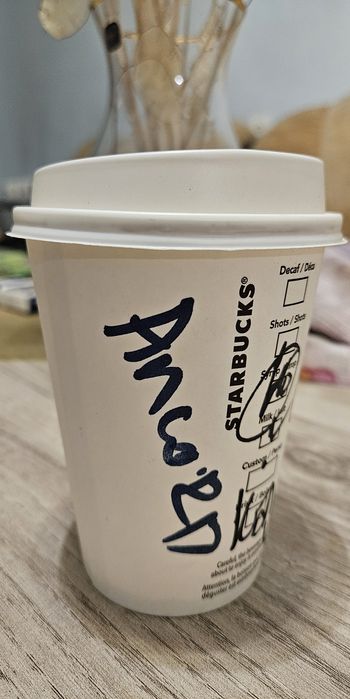 Автограф актёра озвучки Анкорда