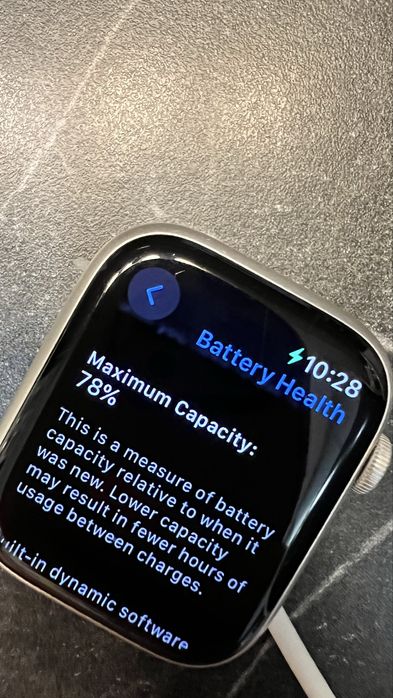 Ceas Smartwatch Apple Watch 7 45mm Starlight