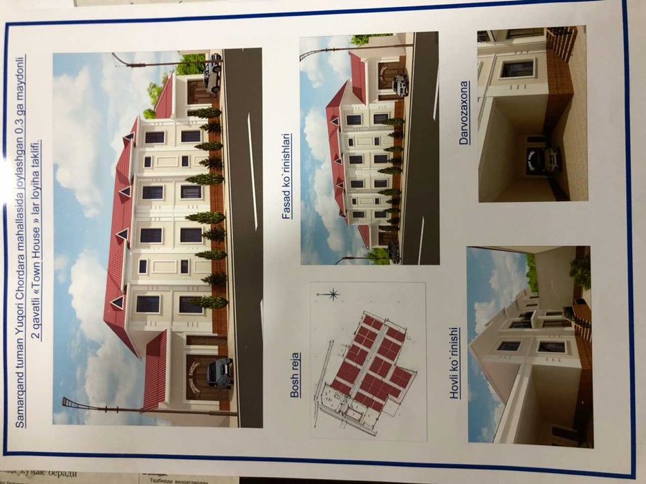 Samarqand shahri, Chayniyda Town House sotiladi