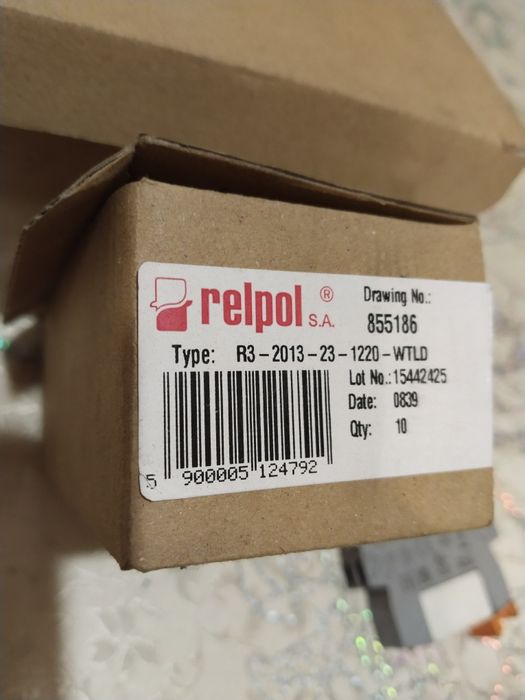 Продам реле relpol R3=2013=23=1220=WTLD