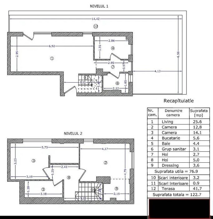 Duplex 3 camere The Suburb Buftea