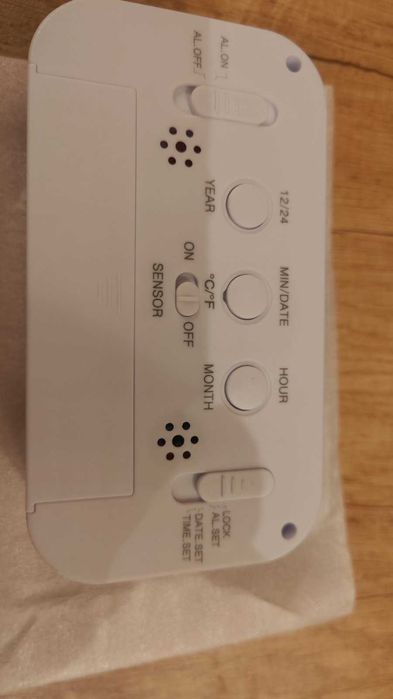 Детски будилник - цифров часовник РОЗОВ наличен