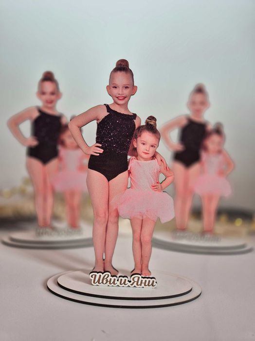 3D дървена статуетка