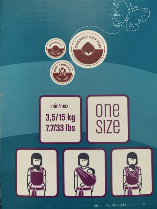 Wrap elastic Manduca Powder / Marsupiu