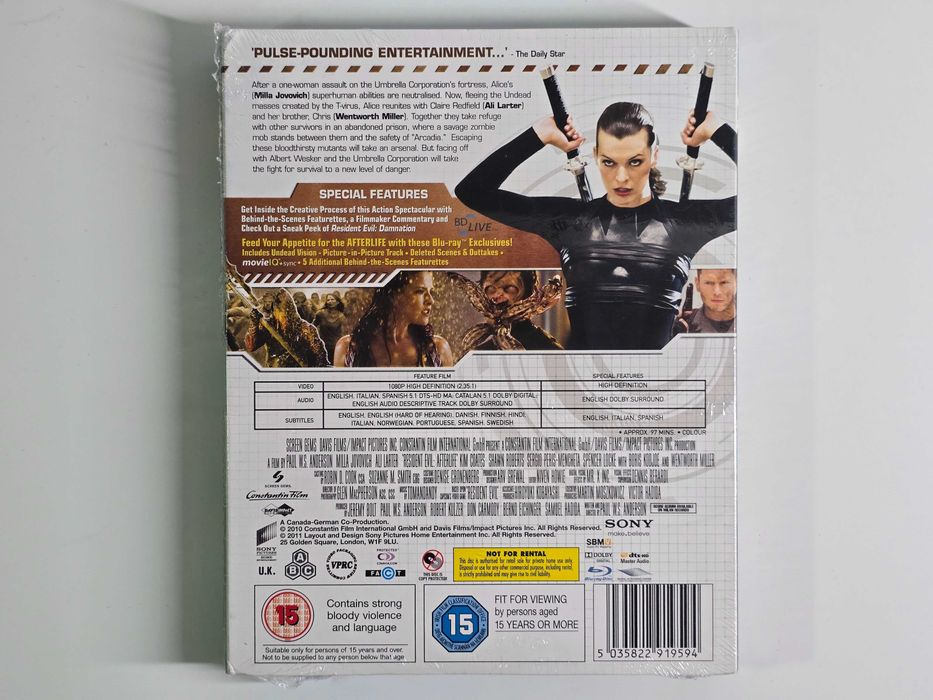 Resident Evil: Afterlife (Blu-Ray)
