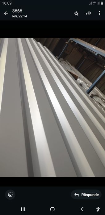 Tabla Cutata H35 fațadă RAL 7016 gri antracit mat 6m lungime + piesa s