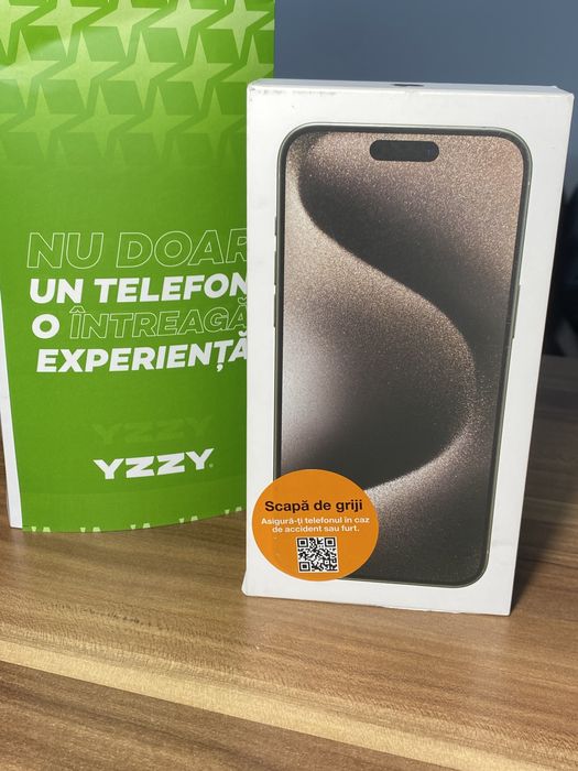 iPhone 15 Pro Max • 256 GB • Natural Titanium