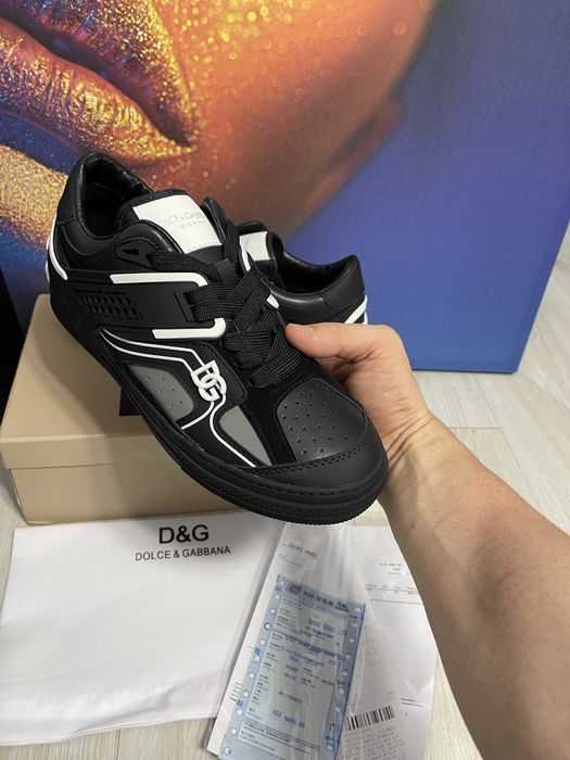 Adidasi Dolce Gabbana piele naturala 100% Full Box colectie noua