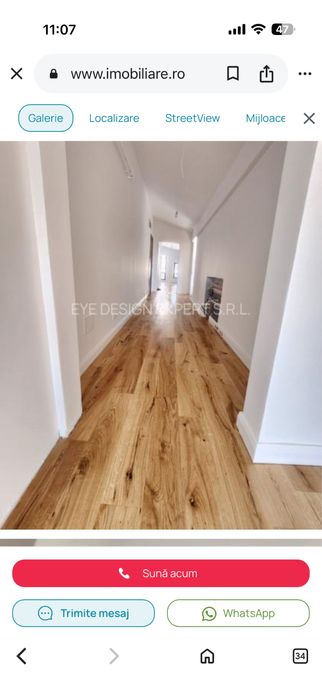 Ap 3 camere 130 m utili  Baneasa Dobrogeanu gherea