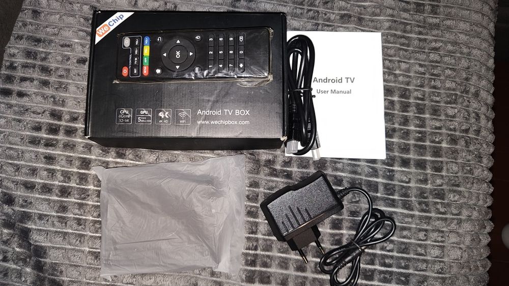 WeChip V3 TVBOX, настроен ! Чисто нов !