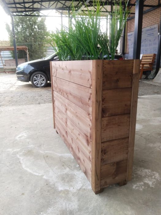 Деревянные кашпо вазоны ящики