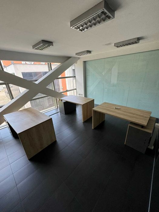 Офис Бюра-МДФ с 3броя чекмеджета (13 броя)