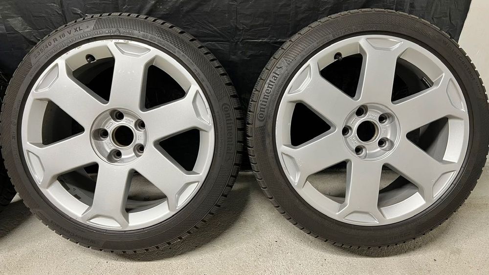 Оригинални джанти RONAL 8J x 18” от/за AUDI S4 B6 B7 с гуми Continental