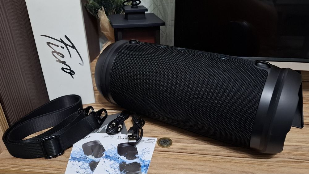 Bluetooth колонка Fiero Vortex L (черный) 50W