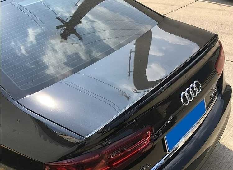 Eleron Lip Codita Portbagaj pentru Audi A6 C7, Negru Lucios, S3 Style
