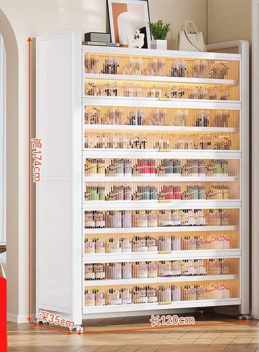 Обувницы для дома с полками/Polkali oyoqkiyim shkafi/Metalldan/Kafolat