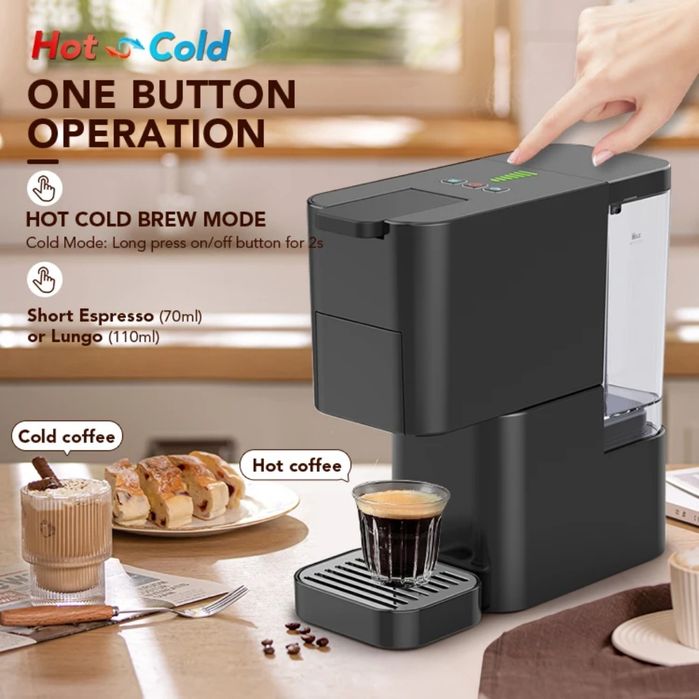 (Sf-29) Кофеварка капсульная универсальная 3в1 DUVEL