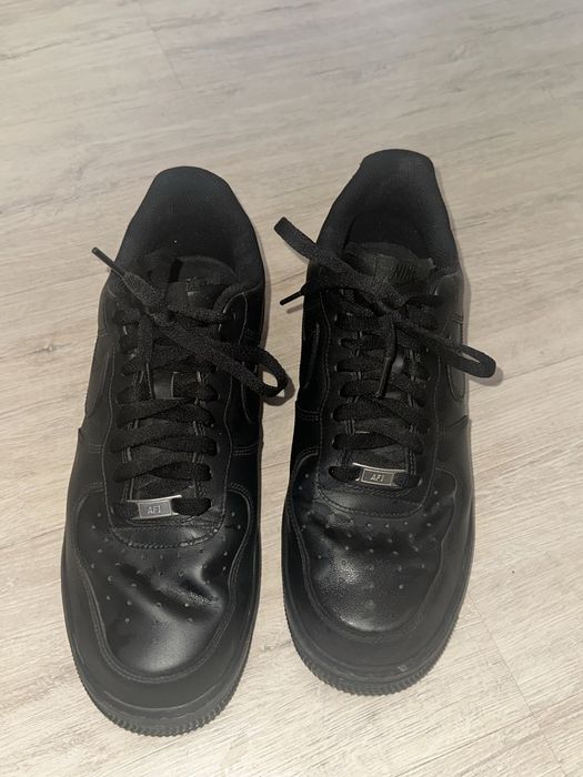 Уникални маратонки Nike Air Force 1 (07) Black