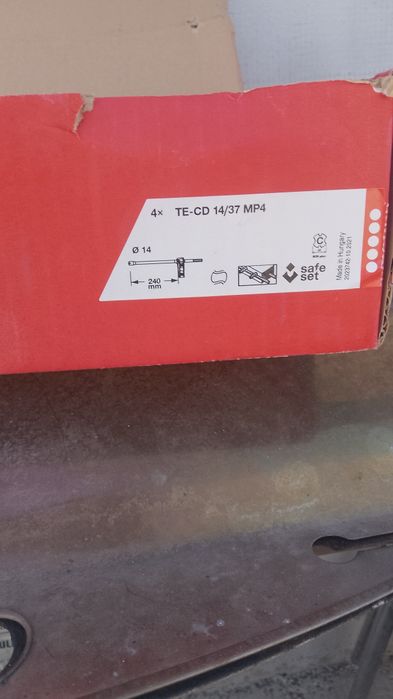 Burghie cu aspirare Hilti TE-CD 14/37 m4p