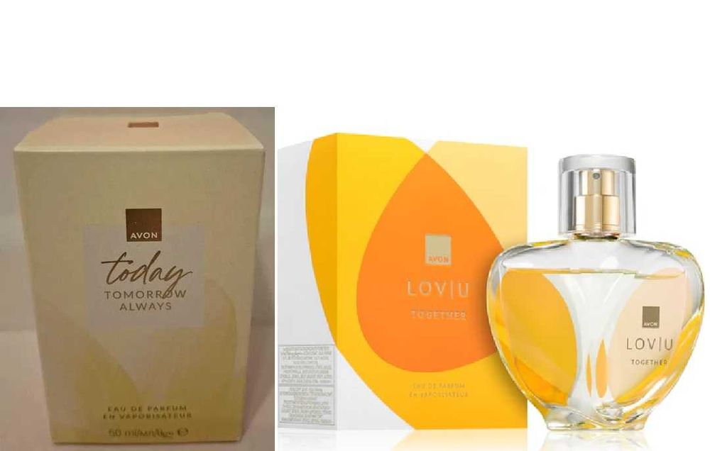 Set 2 prod.(Apa parfum TTA Today (noul design) 50ml si Apă parfum LOV | U Together 50ml-Avon
