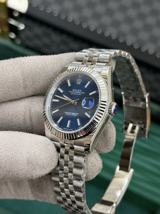 Rolex Date-Just 41 Blue Dial