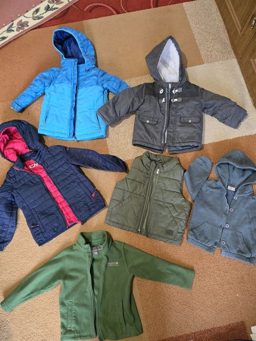 Lot gecuțe iarnă 86-98 cm