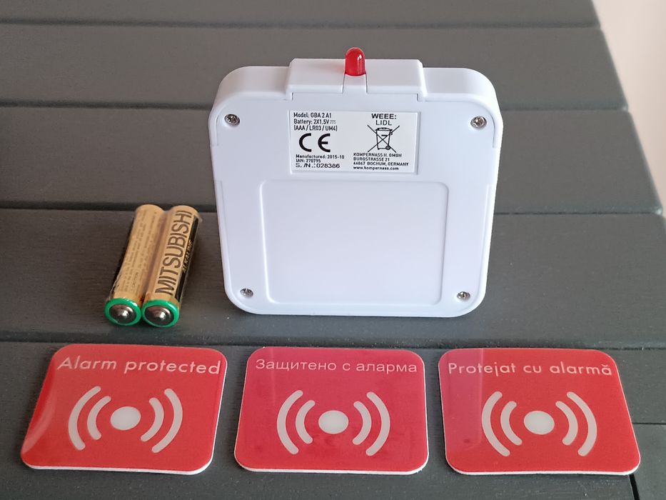 Аларма за прозорец с датчик