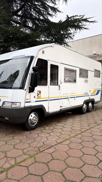 Продавам кемпер Fiat Ducato 2.5 TDI – 3 оси, кат. B