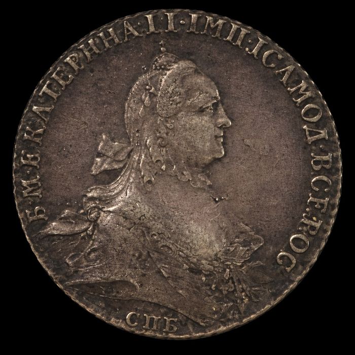 Рубль 1766г. Екатерина II