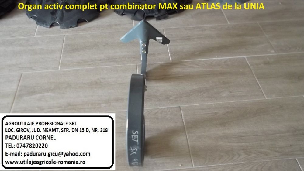 arc, sageata, organ activ complet pt MAX sau ATLAS de la UNIA, Farmet
