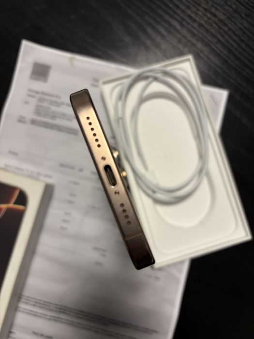 iPhone 16 Pro Max 256g Gold Auriu Neverlock Factura Garantie 2ani