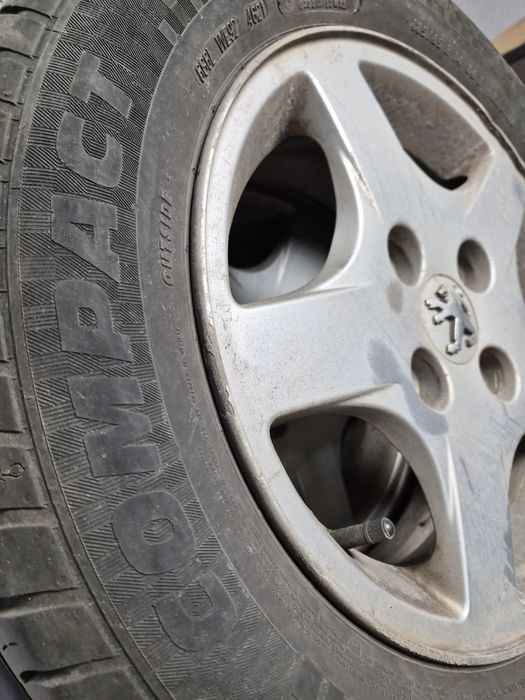 Оригинални алуминиеви джанти за Peugeot 14" с БОНУС летни гуми Sportiva 185/65 R14