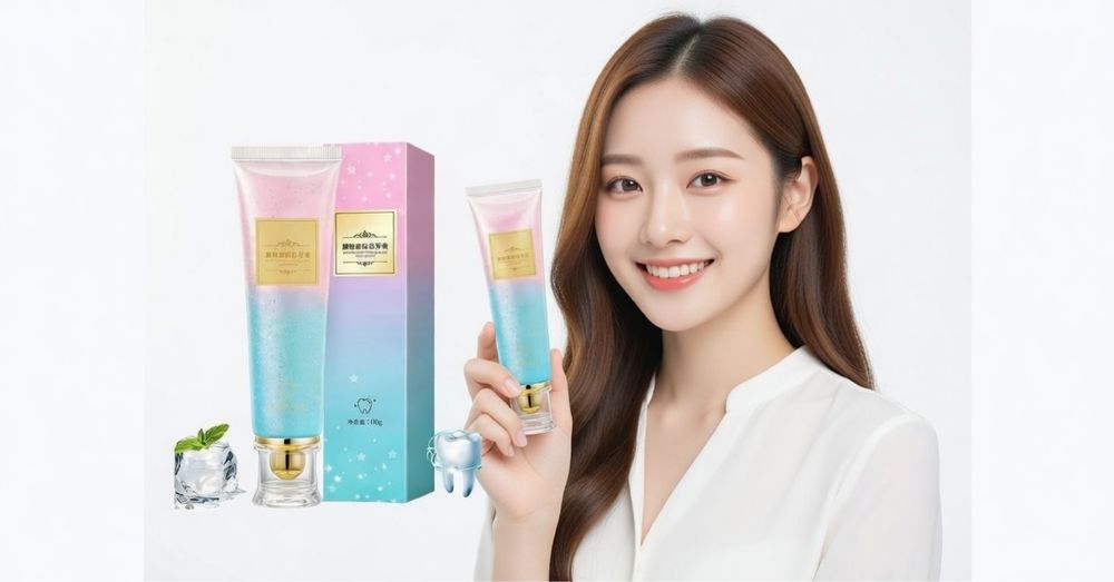 Отблещиваюшая зубная паста