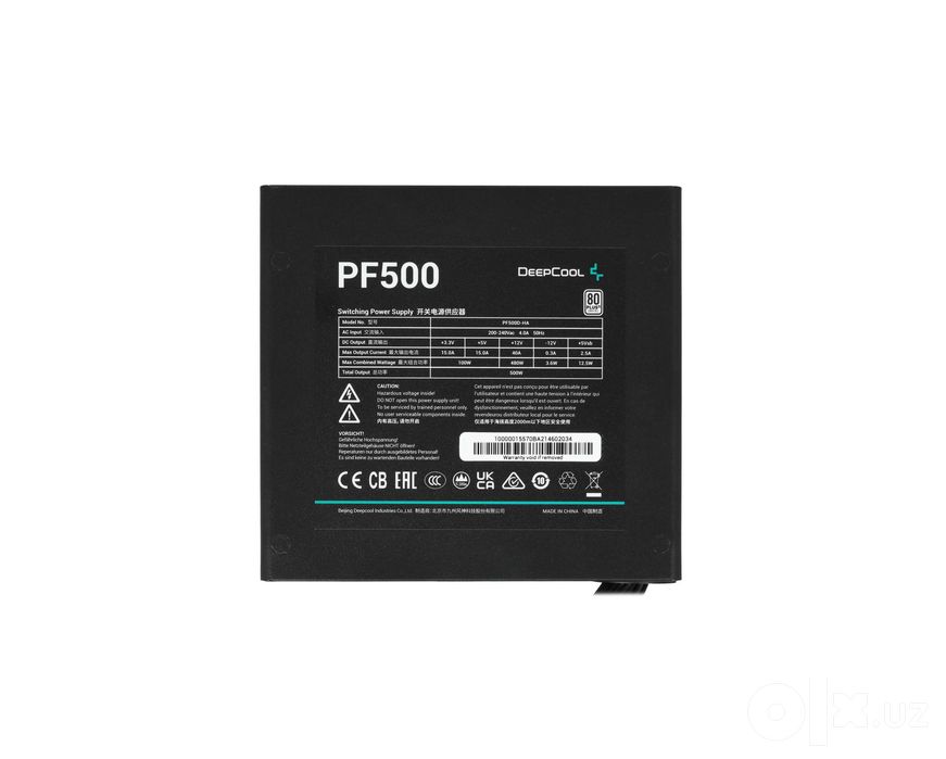 ' Блок питания DeepCool PF500 (500W / 80 PLUS)