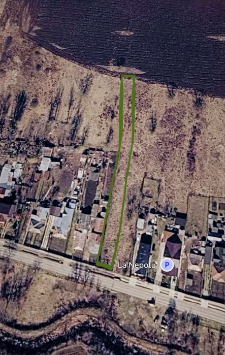 TEREN INTRAVILAN DE VÂNZARE în Plopu Prahova – 2.018 mp / utilitati la poarta