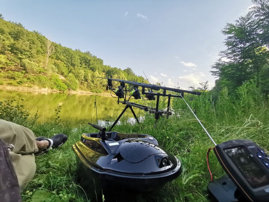 Лодката за захранване boatnan actor Plus gps sonar