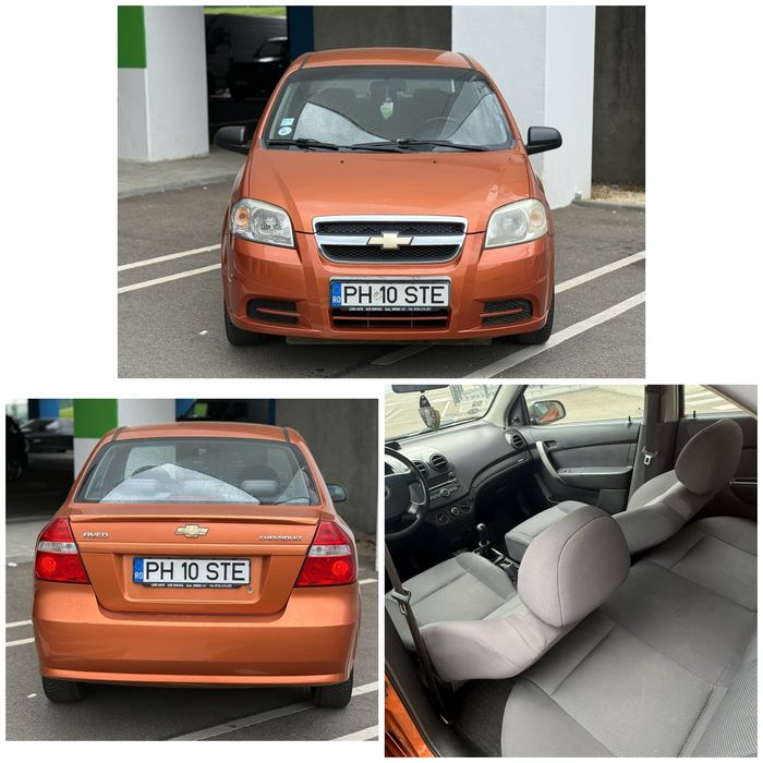 Vand Chevrolet Aveo 1.2 75cp Benzina/Gpl Tomasetto Omologat 2008 Euro 4