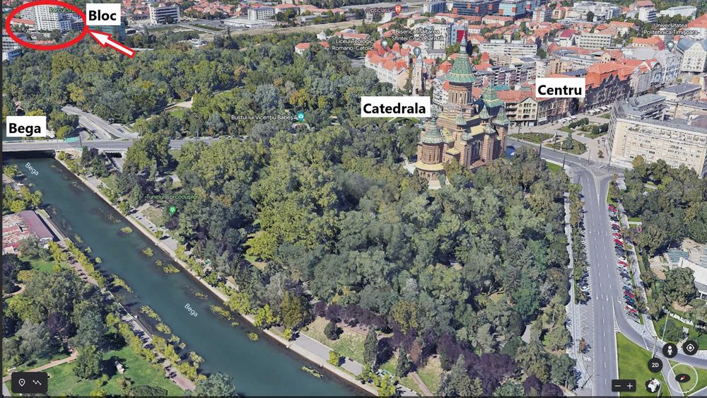 Propietar Ultracentral MONARCH Nou Parcare aproape de Catedrala-Bega