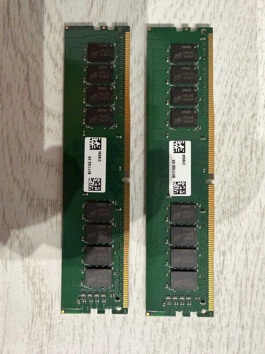 Kit memorii RAM Crucial DDR4-2133MHz UDIMM 1,2V CL15 32gb (16x2)