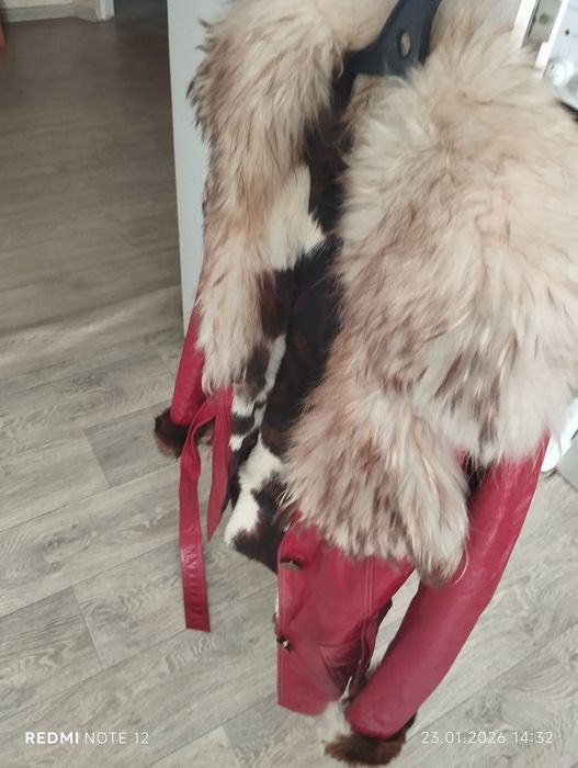 Дублёнка кожаная натуральная