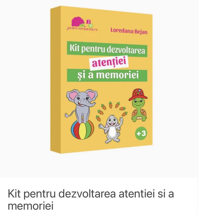 Set Cartonase jucarii vorbarete  cf imaginii