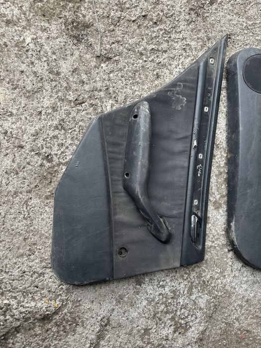 Обшивка дверей bmw e46