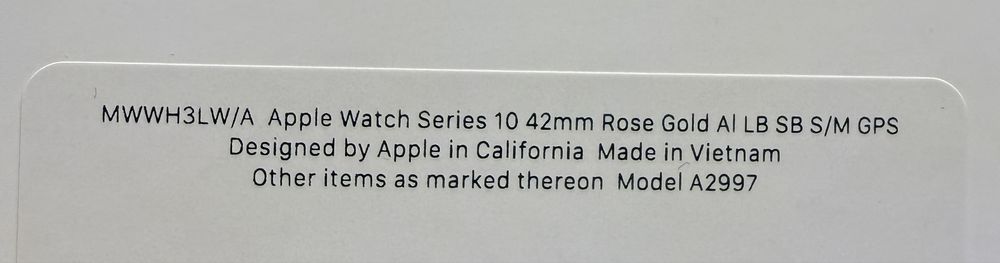 Часы  apple watch 10 series