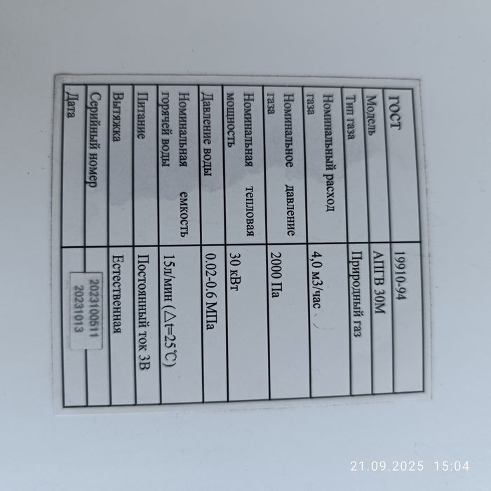 Тепло росс Печ на газу